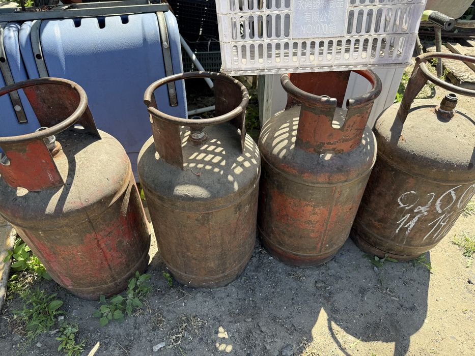 Газовые баллоны рабочие