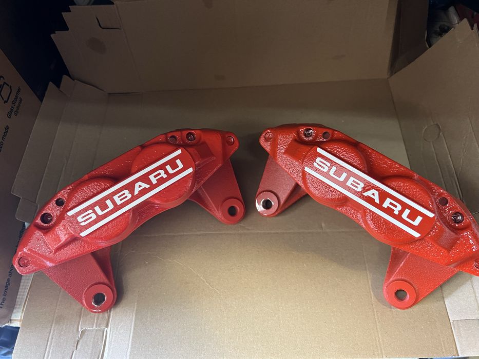 4 бутални спирачни апарати Субару Импреза Форестър WRX/STI Turbo