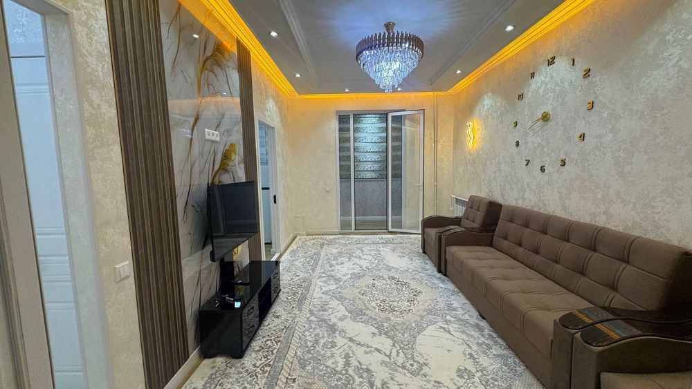 Кадешва 2 ком пер3 Ависозлар с ремонтим с мебелью и техникой