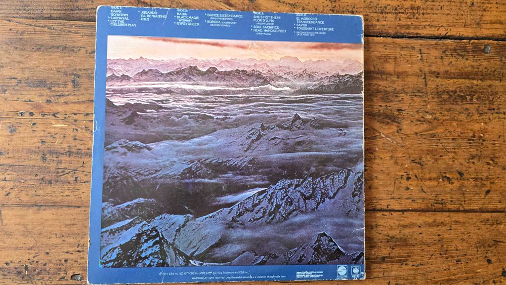 2 LP  Santana    Moonflower