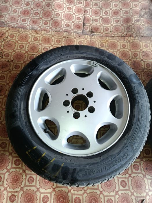 MICHELIN резина с дисками R15 (4колеса)