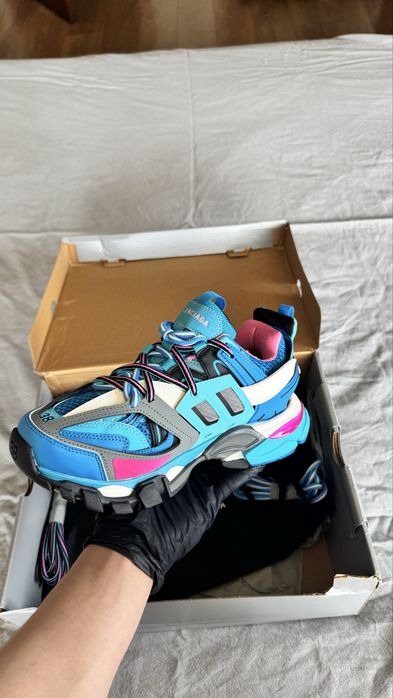 Balenciaga Track Blue & Pink