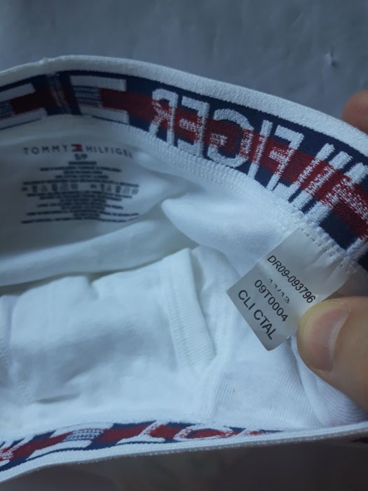 Chiloți albi Tommy Hilfiger nr S originali