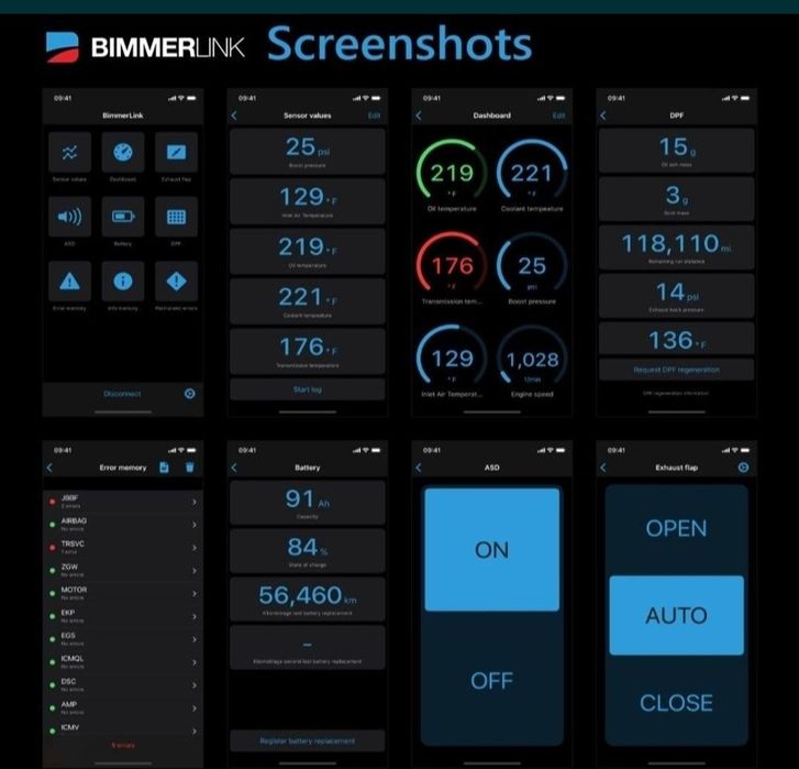 Interfață BMW dual BM+ VLinker Codare BMW Activare Funcții BMW +Diag.