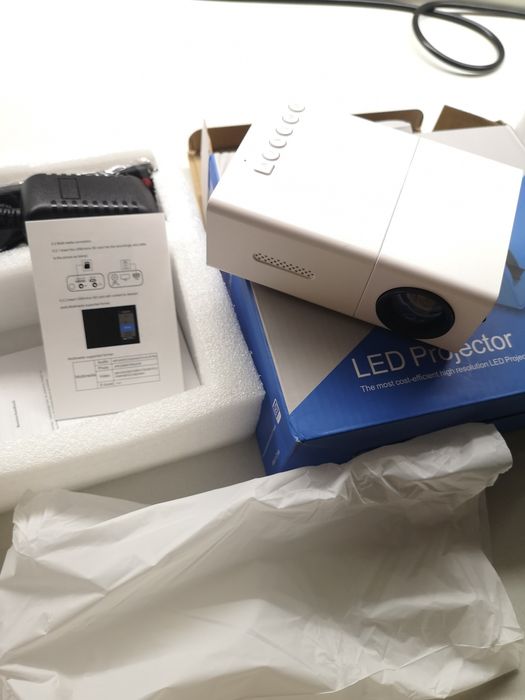 Мини проектор 5v/12v/220v