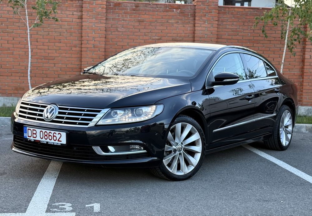 VW Passat CC 2014 | 2.0 TDI 177 CP | DSG | Dynaudio | Ventilație | 2 seturi jante |