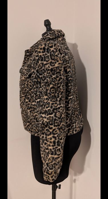 Jachetă animal print – statement, elegantă,Mărimea S-M
