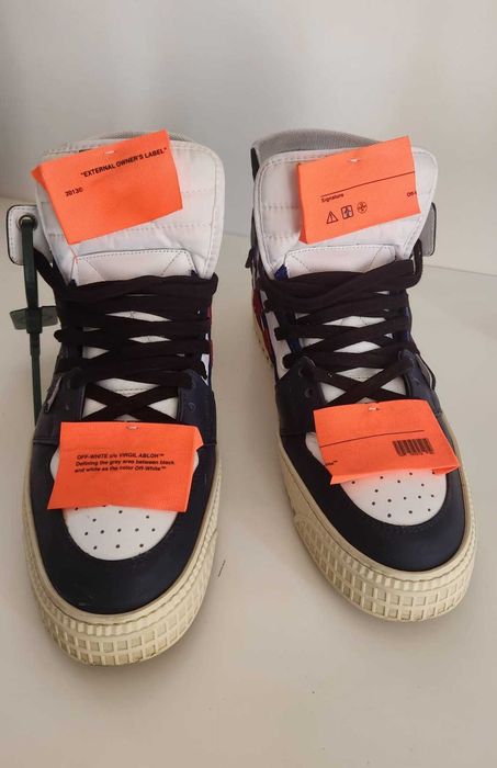 Off White - Adidaşi - Dimensiune: Shoes EU 42, UK 8, US 9