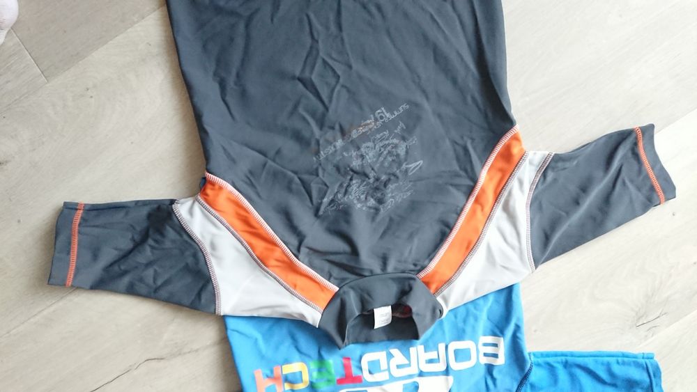 Bluze înot/plajă protecție UPF/UV, 6-8 ani