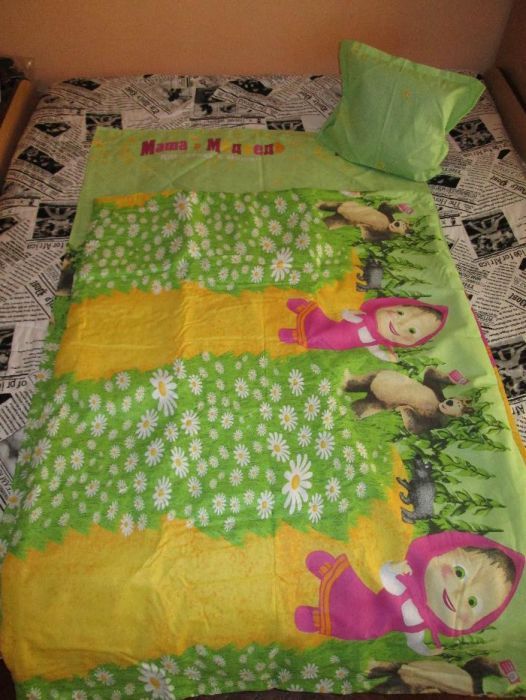 Бебешки спални комплекти - завивка/плик,долен чаршаф и калъфка