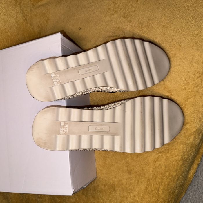 Espadrile damă piele - croco bleumarin