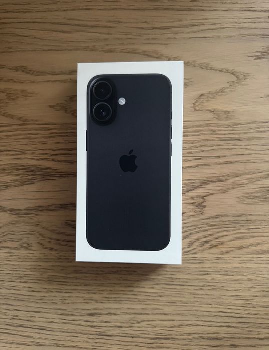 Telefon Iphone 16 Impecabil ca Nou Black 5G Fullbox Schimb Trimit