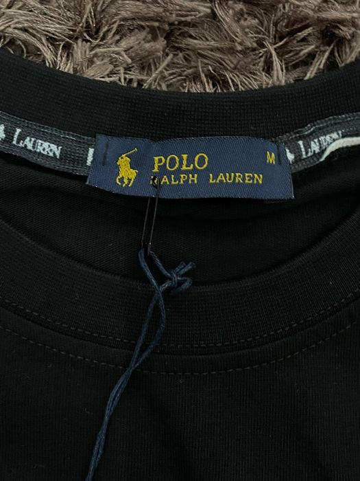 Tricou Polo Ralph Lauren negru – logo roșu – nou cu etichetă