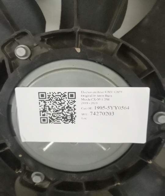 Електровентилатор GMV GMW Оригинален В Добро Състояние Мазда / Mazda C