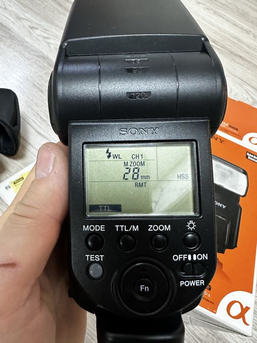 Фотовспышка Sony