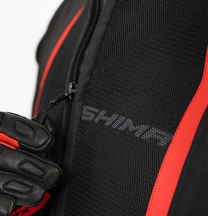 Лятно мото яке за мотор SHIMA MESH PRO 2.0  RED ,всички протектори