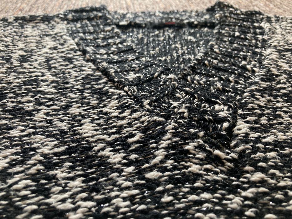 Pulover tricotat gros si scurt, marimea S