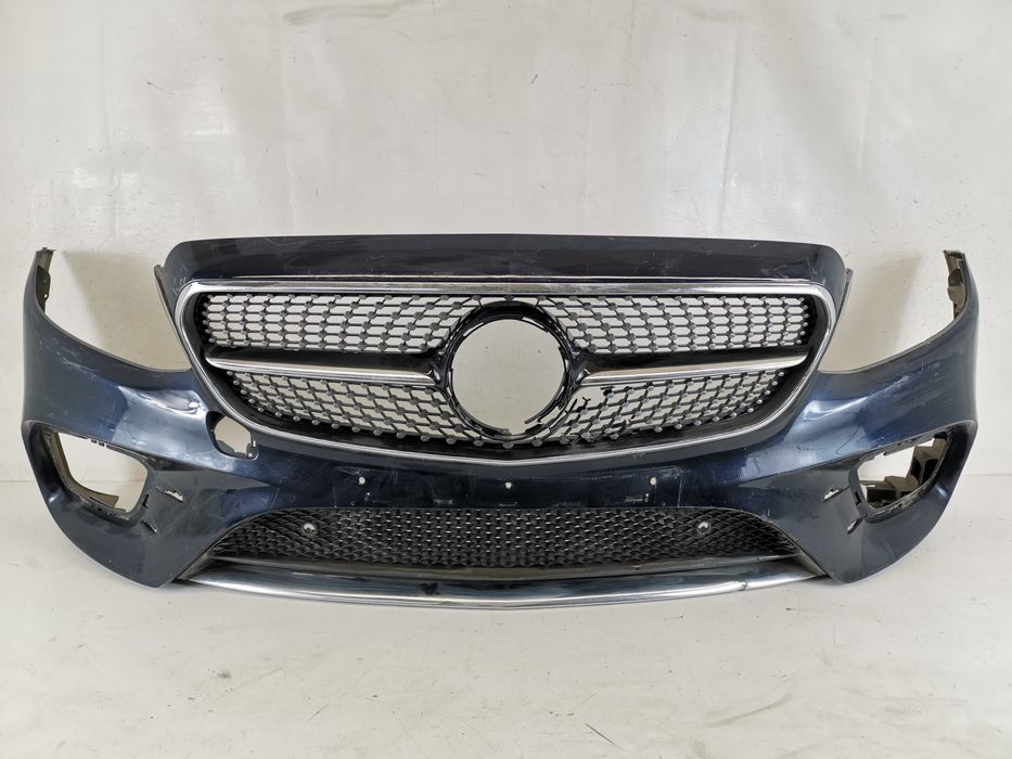 Предна броня AMG с централна и долна решетка Mercedes-Benz Е-Клас / Me