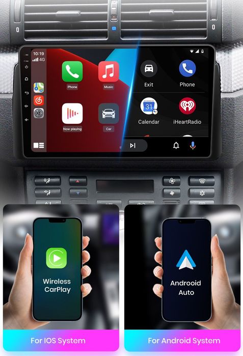 Navigatie Android dedicata BMW E46 M3 (1998-2006)