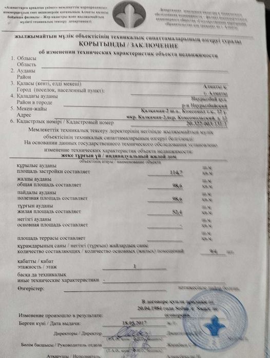 Продам дом в Наурызбайском районе
