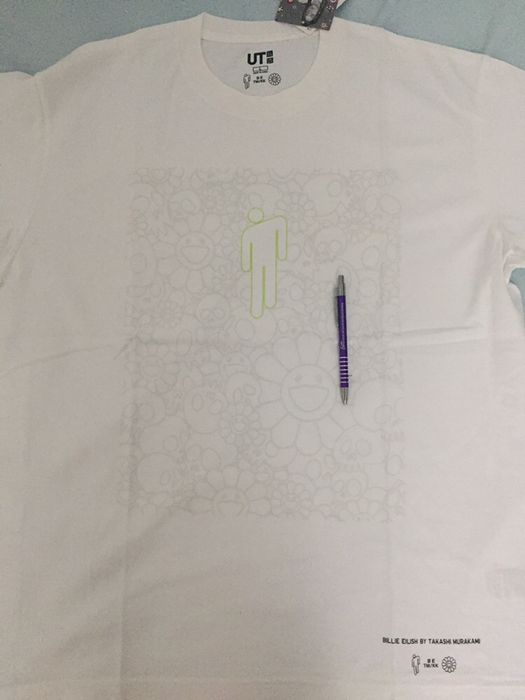Tricou Uniqlo x Takashi Murakami x Billie Eilish