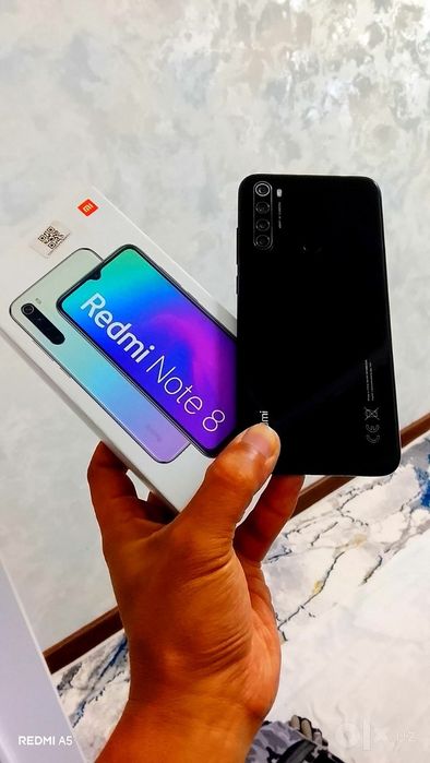 Redmi note 8 bir qo'l ishlatilgan
