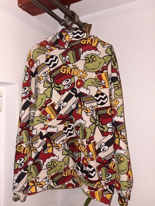 Hanorac Bumbac Cu Grinch Marimea S