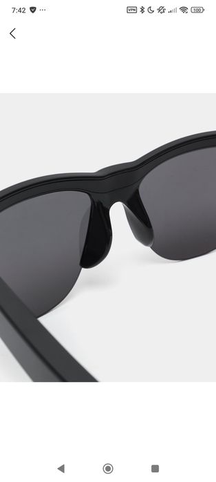 Солнцезащитные умные очки с Bluetooth гарнитурой и наушниками