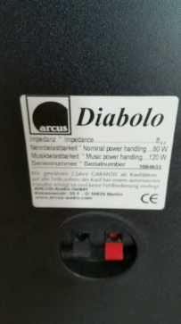 Boxe Vintage Arcus Diabolo membrana cauciuc,8 Ω, 80 W reali!