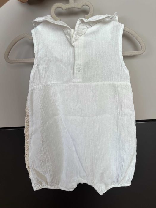 Mymio Kinderland памучно боди с ажурна плетка 9-12 месеца 80 см.