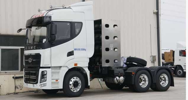Tyagach Тягач Бошлангич 36% тулаб CAMC H9 CNG 6×4