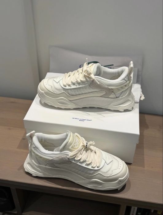Adidași “OFF-WHITE Odsy 1000 White” (Sigilat)