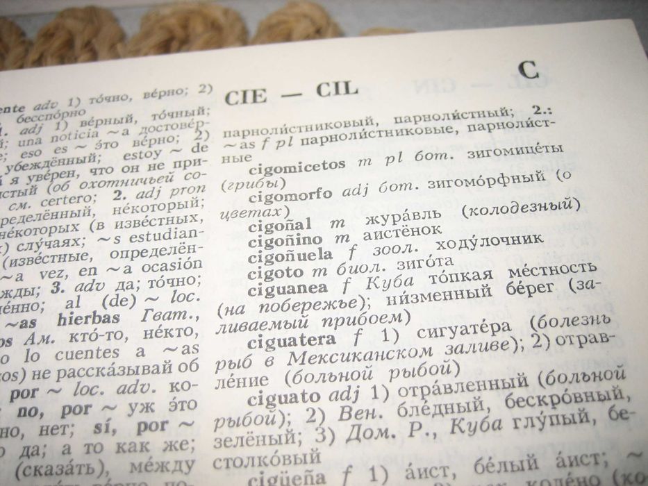 Испанско-руски речник - 1988 г.