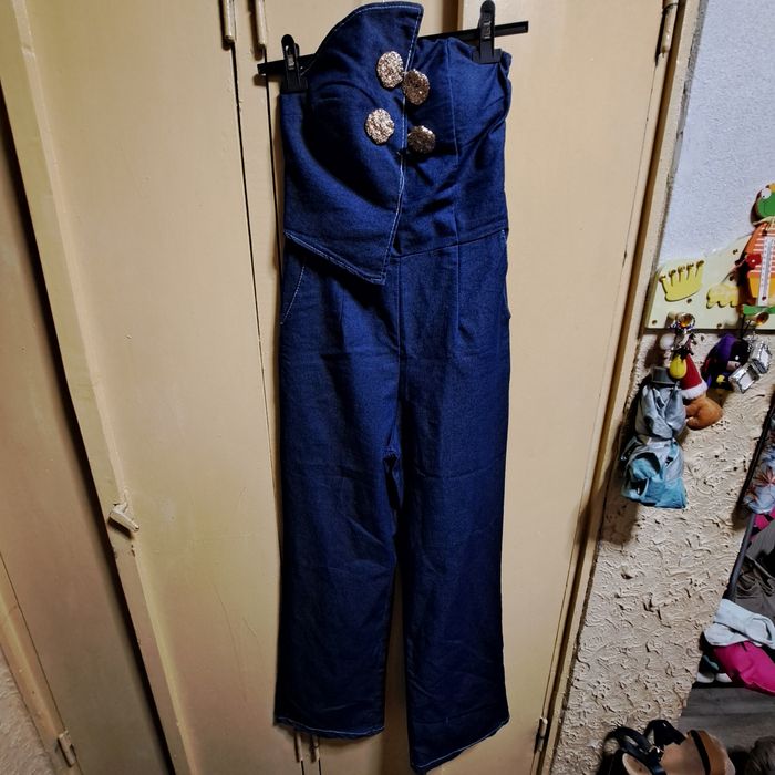 Salopeta denim ,