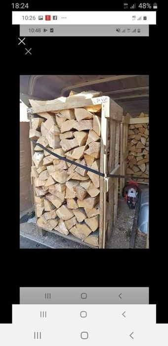 Lemne de foc paletizate