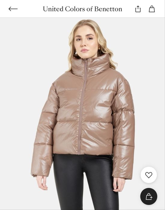 Зимно яке Benetton, S размер, ново с етикет