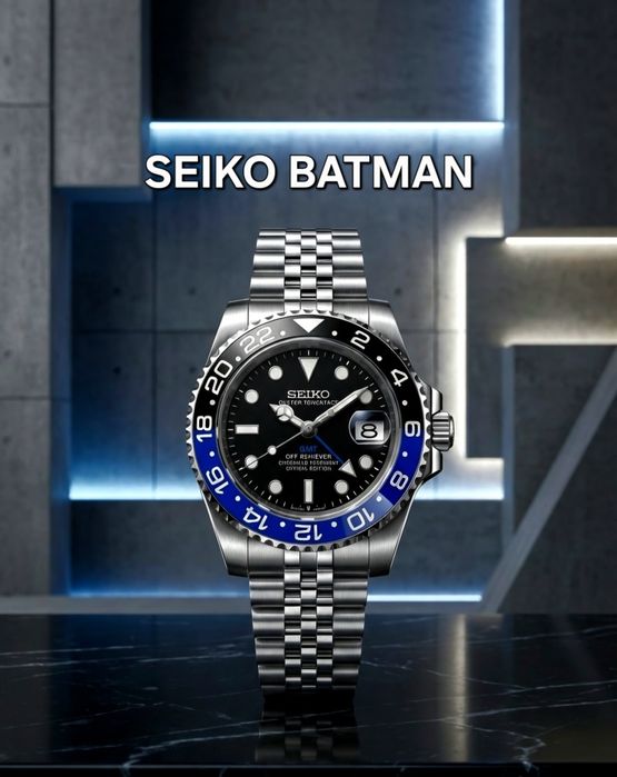 Ceas Seiko Mod Submariner BatMan