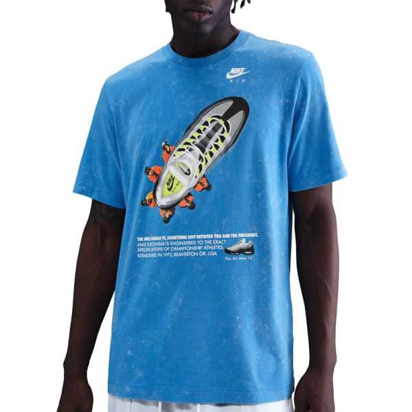 Nike - Sportswear T-Shirt - Blue - Cotton Оригинал Код 251