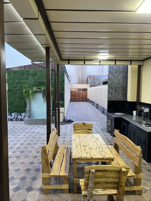 DACHA / Дача янги чорбог от бочки 7км + зимний басейн (БЕЗ МАКЛЕРА)