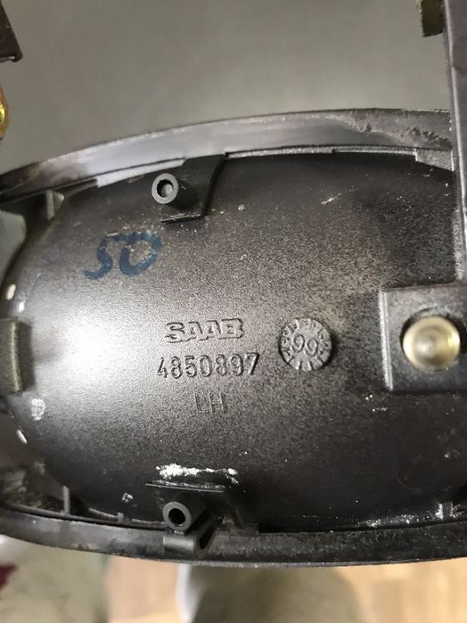 Външна дръжка за предна лява врата черна за Saab 9-5 (2002–2007) 4850897