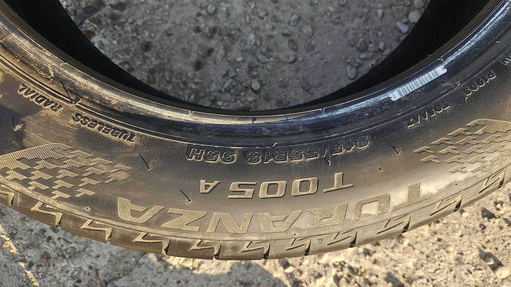 215/55 R18 • Vara • Bridgestone Turanza T005 A 95H | 2 buc | Pret/buc