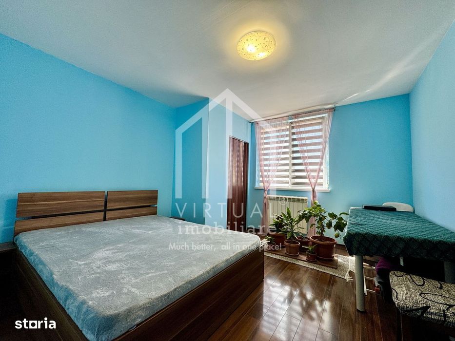 Apartament cu 3 camere 74mp+balcon (6mp), loc de parcare, etaj 2/5