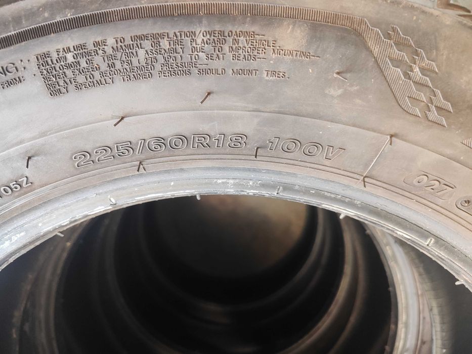 4бр.летни гуми 225/60/18 Bridgestone