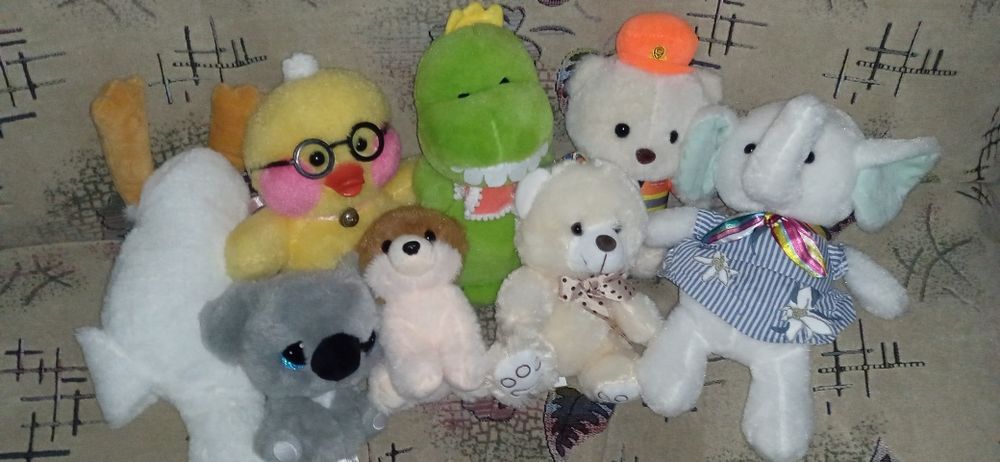 Игрушки мягкие новые