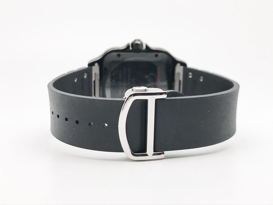 Cartier Santos 40mm Black DLC автоматичен - QC снимки - мъжки часовник