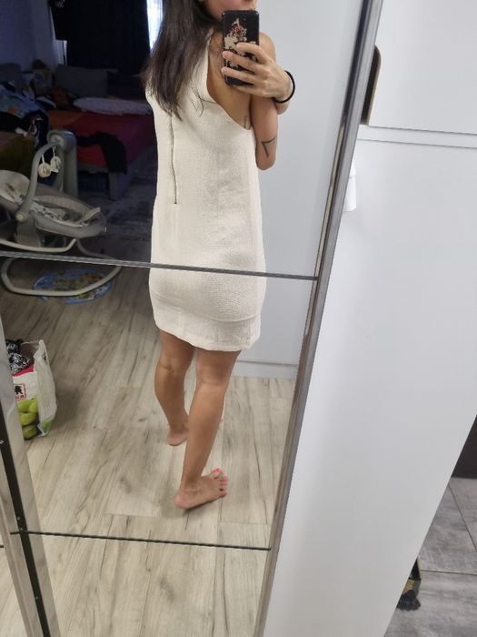Rochita de vara noua culoarea bej