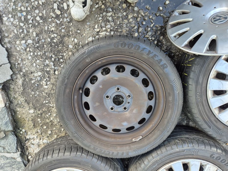 4бр стоманени джанти за фолксваген голф пасат/ 6.5ж Х16/ ет50/5Х 112/