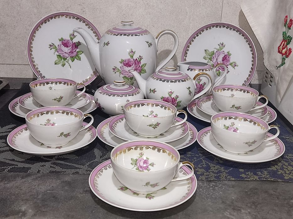Чайный сервиз Роза.ГДР