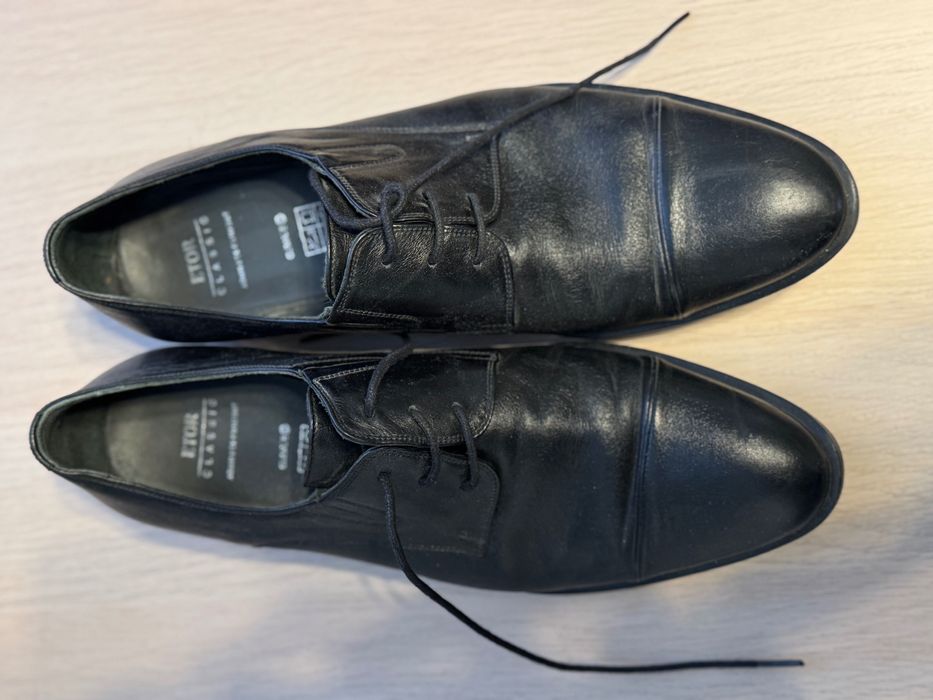 Мъжки Официални обувки от естествена кожа, носени ЕДИН ПЪТ