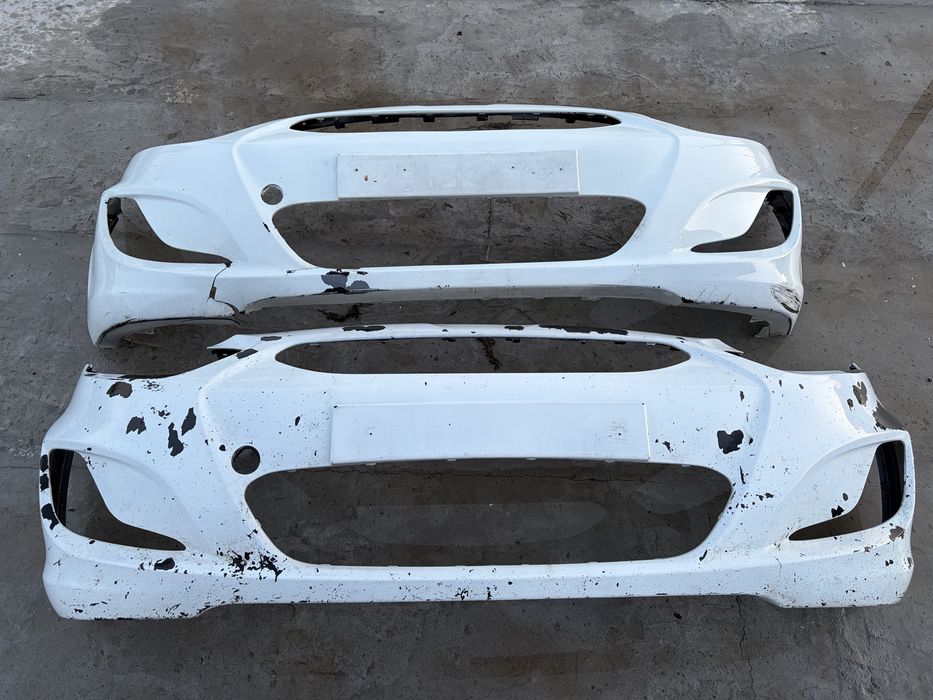 Бамперы на Hyundai accent